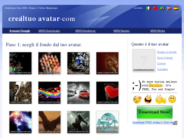 www.creailtuoavatar.com