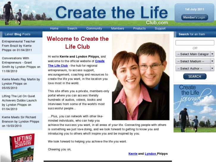 www.createthelifeclub.com