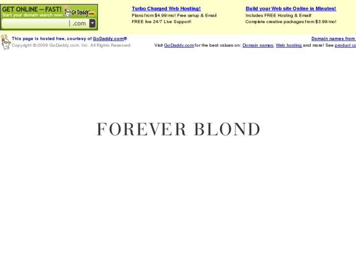 www.foreverblond.net