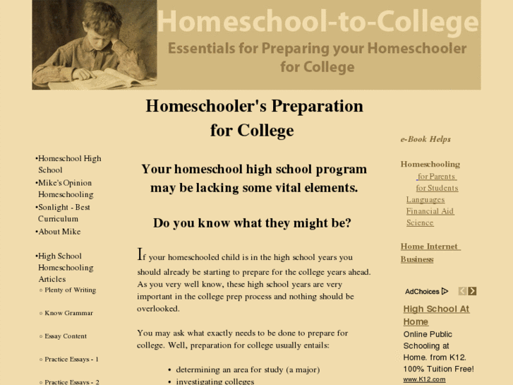 www.homeschool-to-college.com