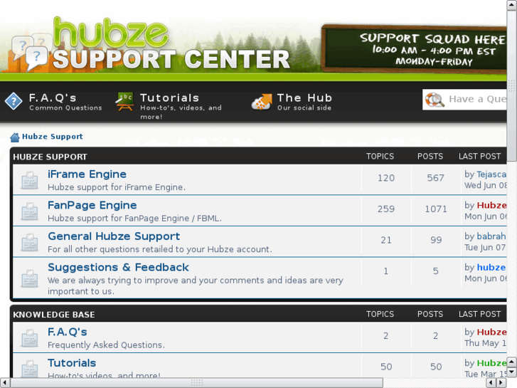 www.hubzesupport.com