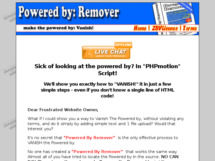 www.poweredbyremover.com