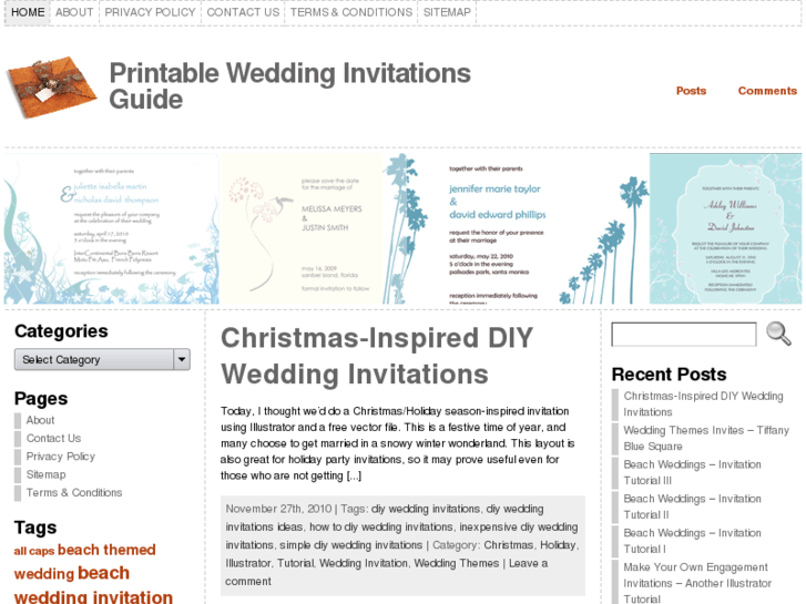 www.printableweddinginvitationsguide.com