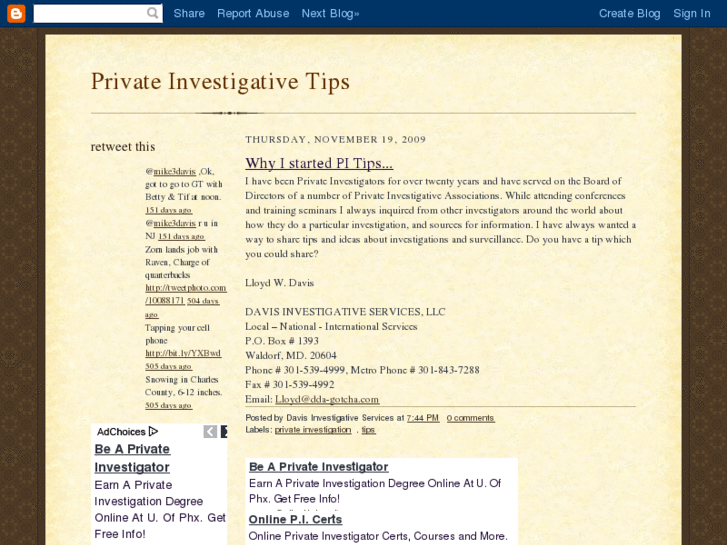 www.privateinvestigativetips.com