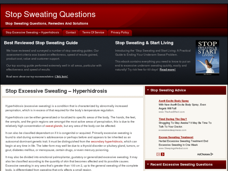 www.stopsweatingquestions.com