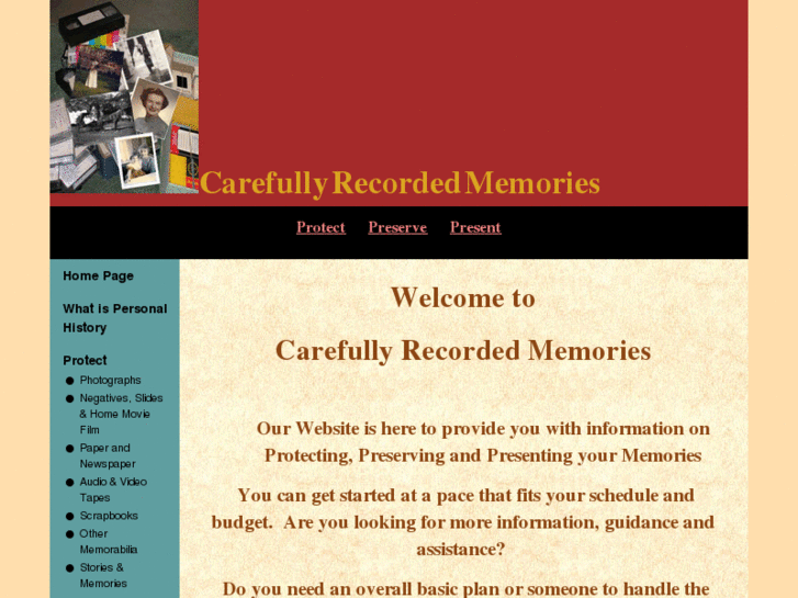 www.carefullyrecordedmemories.com