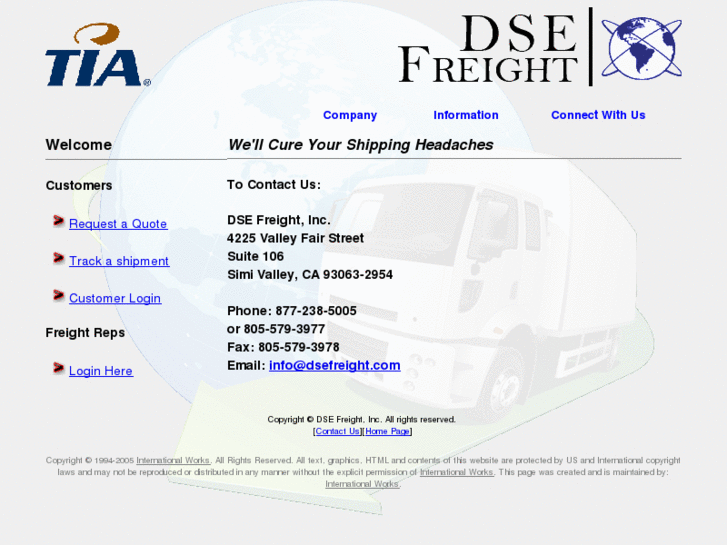 www.dsefreight.com