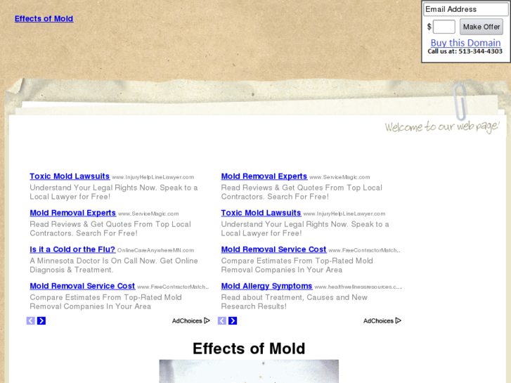 www.effectsofmold.com