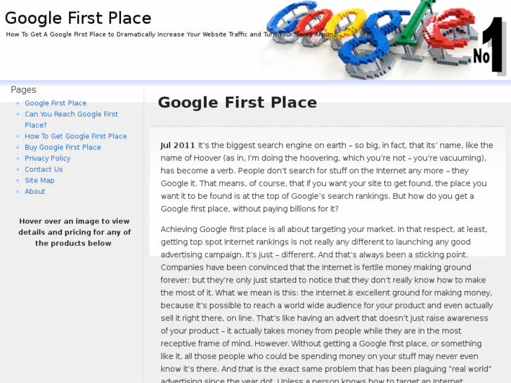 www.google1stplace.com