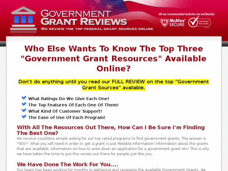 www.governmentgrantresourcereview.com