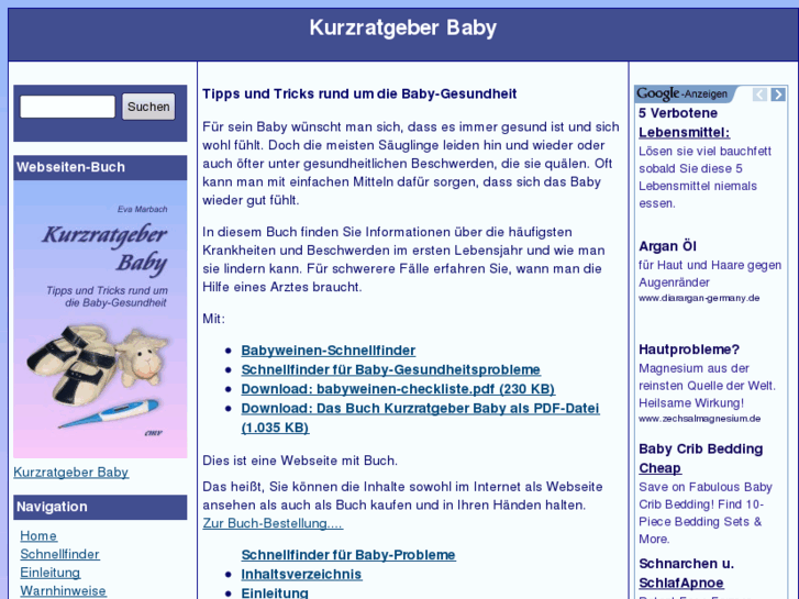 www.kurzratgeber-baby.de