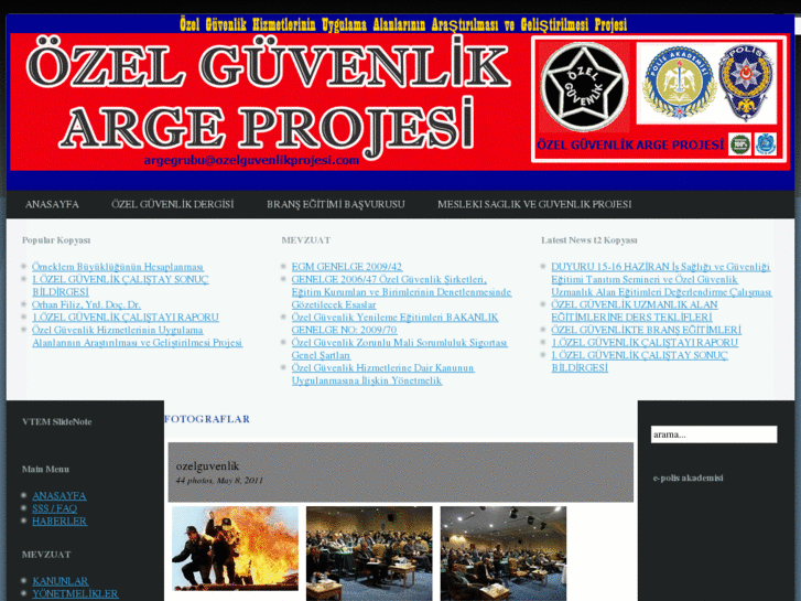 www.ozelguvenlikprojesi.com