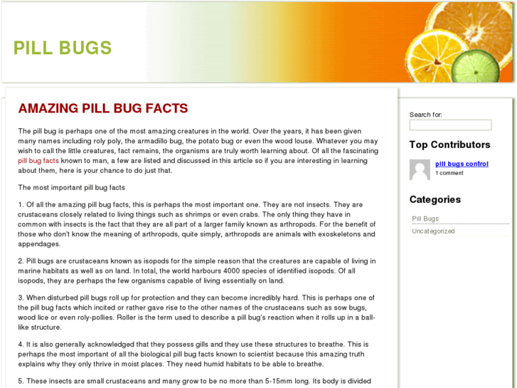 www.pill-bugs.com