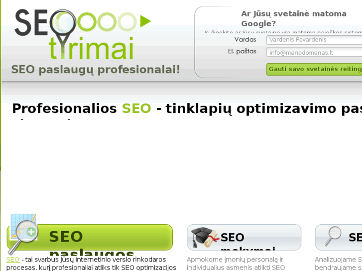 www.seotyrimai.lt