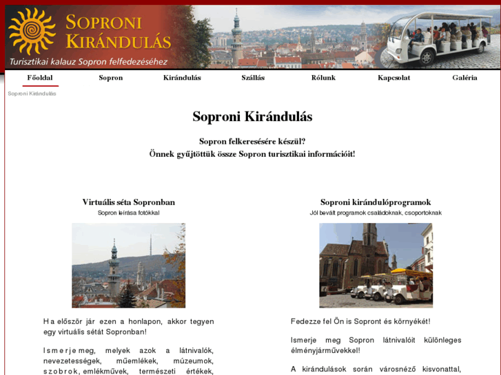 www.sopronikirandulas.hu