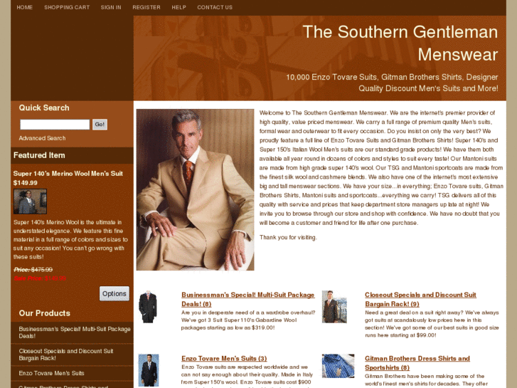 www.tsgmenswear.com