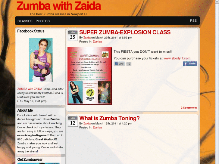 www.zumbawithzaida.com