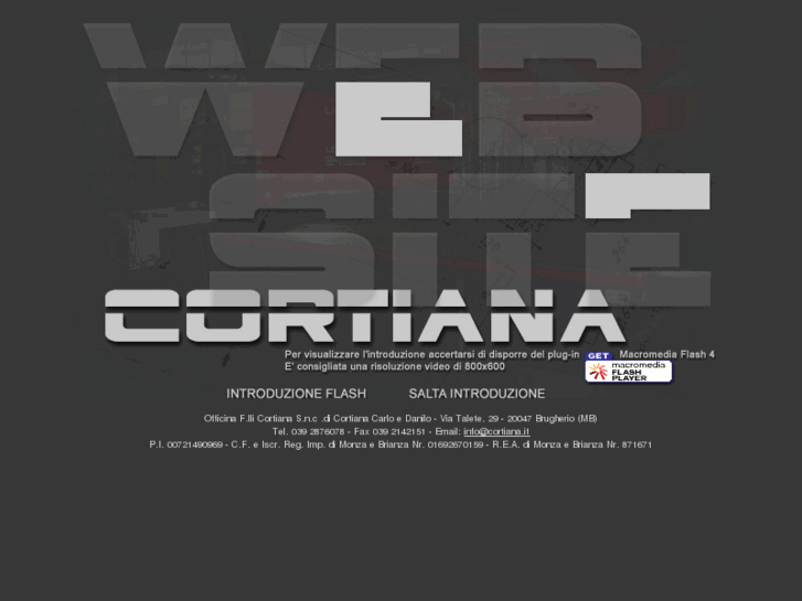 www.cortiana.com