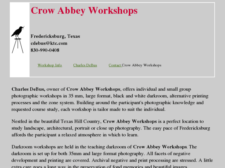 www.crowabbeyworkshop.com