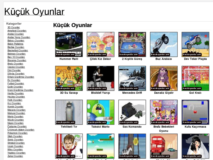 www.kucukoyunlar.net