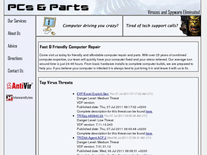 www.pcsandparts.com