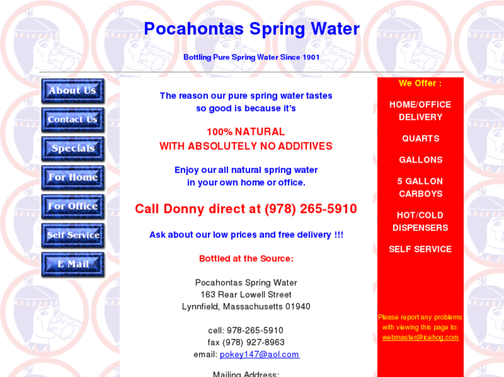 www.pocahontasspringwater.com