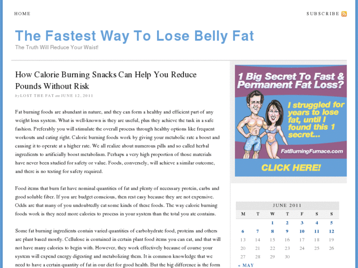 www.thefastestwaytolosebellyfat.com