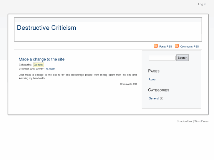 www.destructive-criticism.com