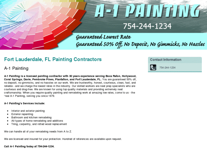 www.discountpaintingftlauderdale.com