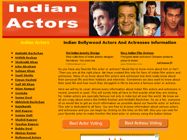 www.indian-actors.net