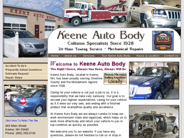 www.keene-autobody.com