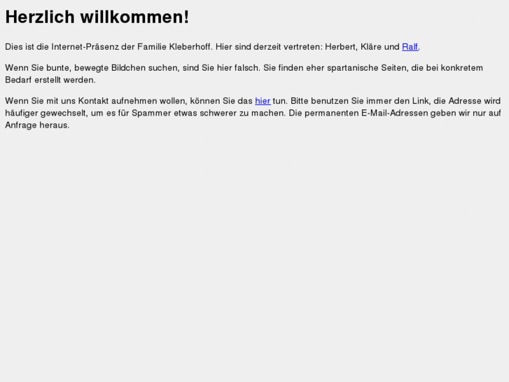 www.kleberhoff.de