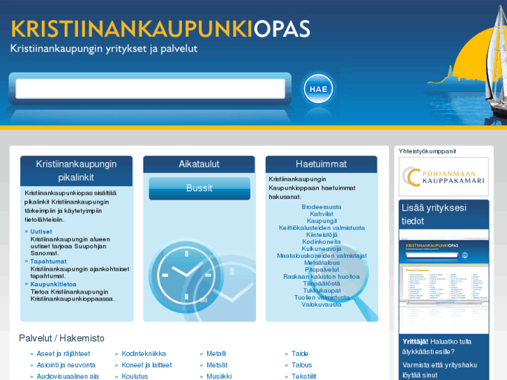 www.kristiinankaupunkiopas.com