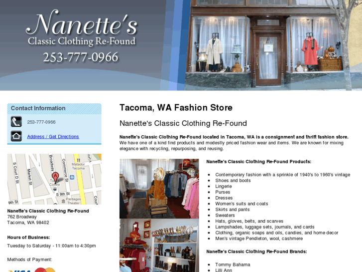 www.nanettesclassicclothing.com