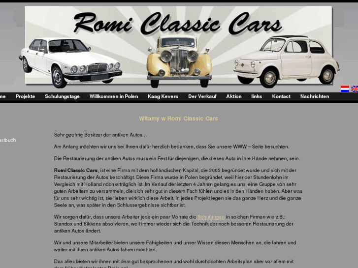 www.romiclassiccars.de