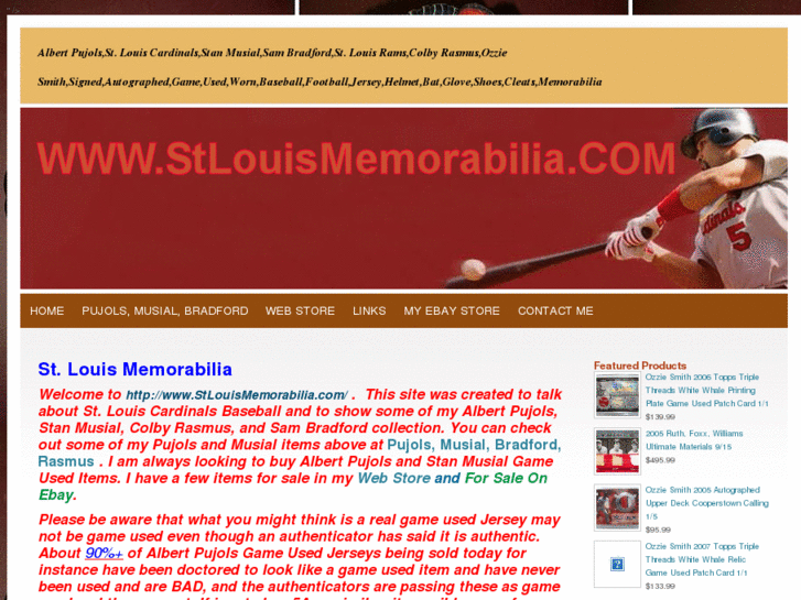 www.stlouismemorabilia.com