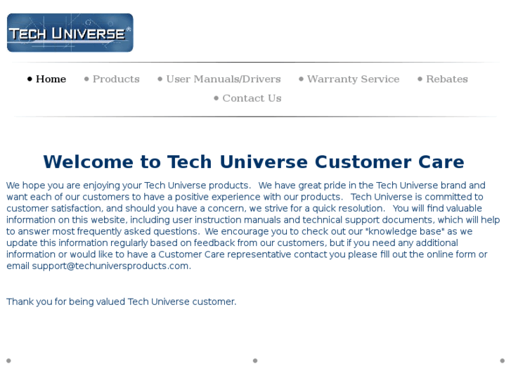 www.techuniverseproducts.com