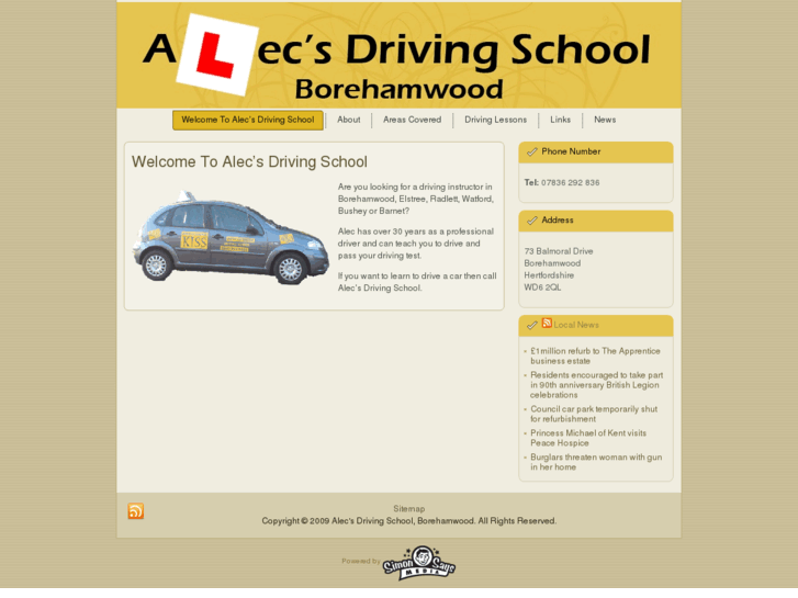 www.alecsdrivingschoolborehamwood.co.uk