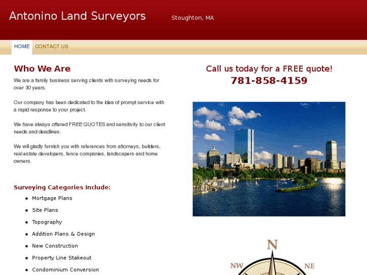 www.antoninolandsurveyors.com