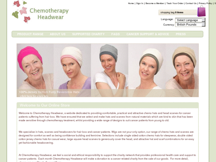 www.chemotherapyheadwear.com