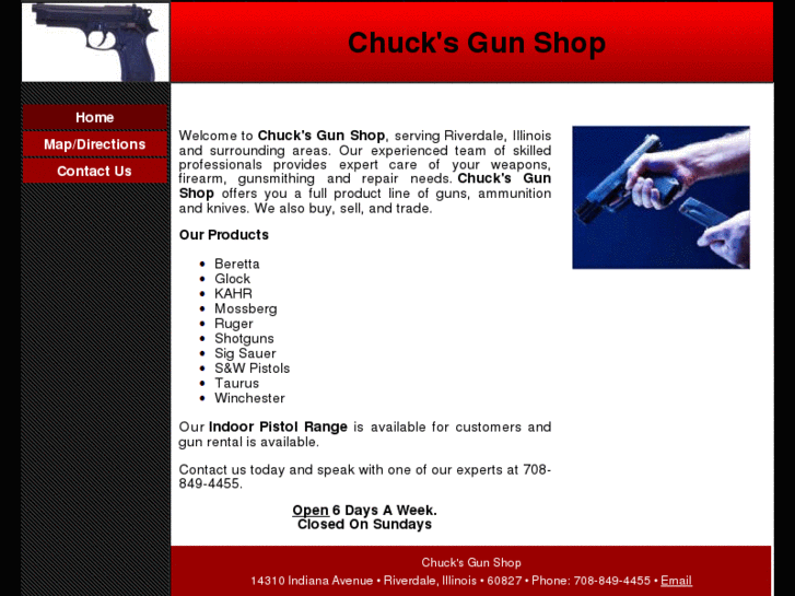 www.chucksgunshop.net