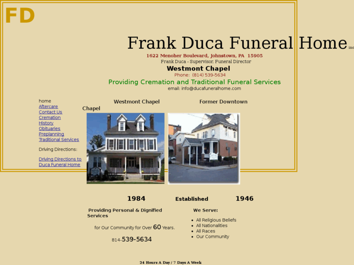 www.ducafuneralhome.com