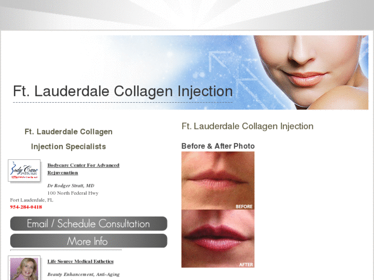 www.ftlauderdalecollageninjection.com