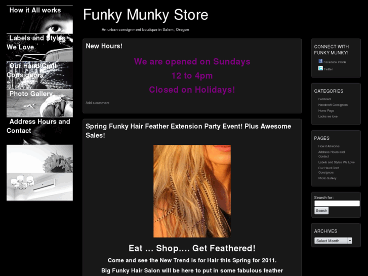 www.funkymunkystore.com