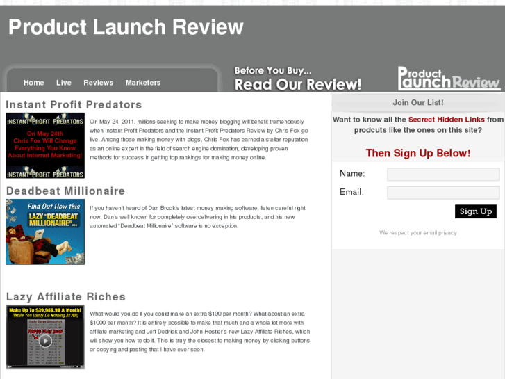 www.productlaunchreview.com