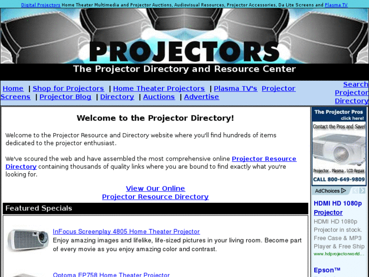 www.projector-directory.com