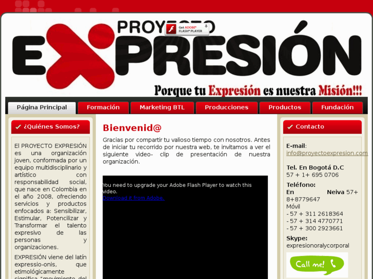 www.proyectoexpresion.com