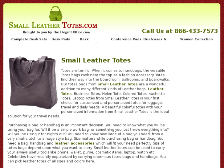 www.smallleathertotes.com