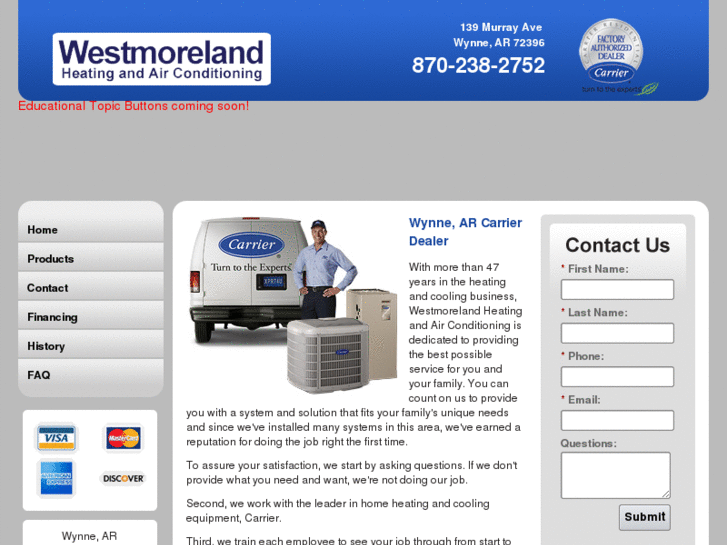 www.westmorelandhvac.com