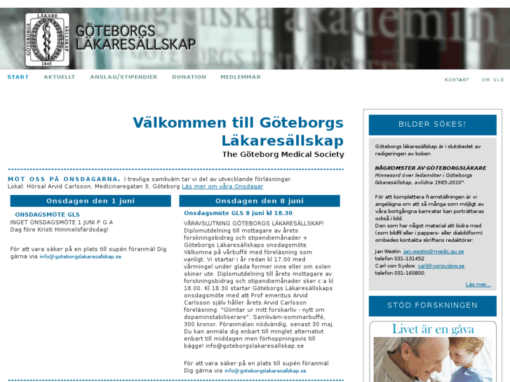 www.goteborgslakaresallskap.se